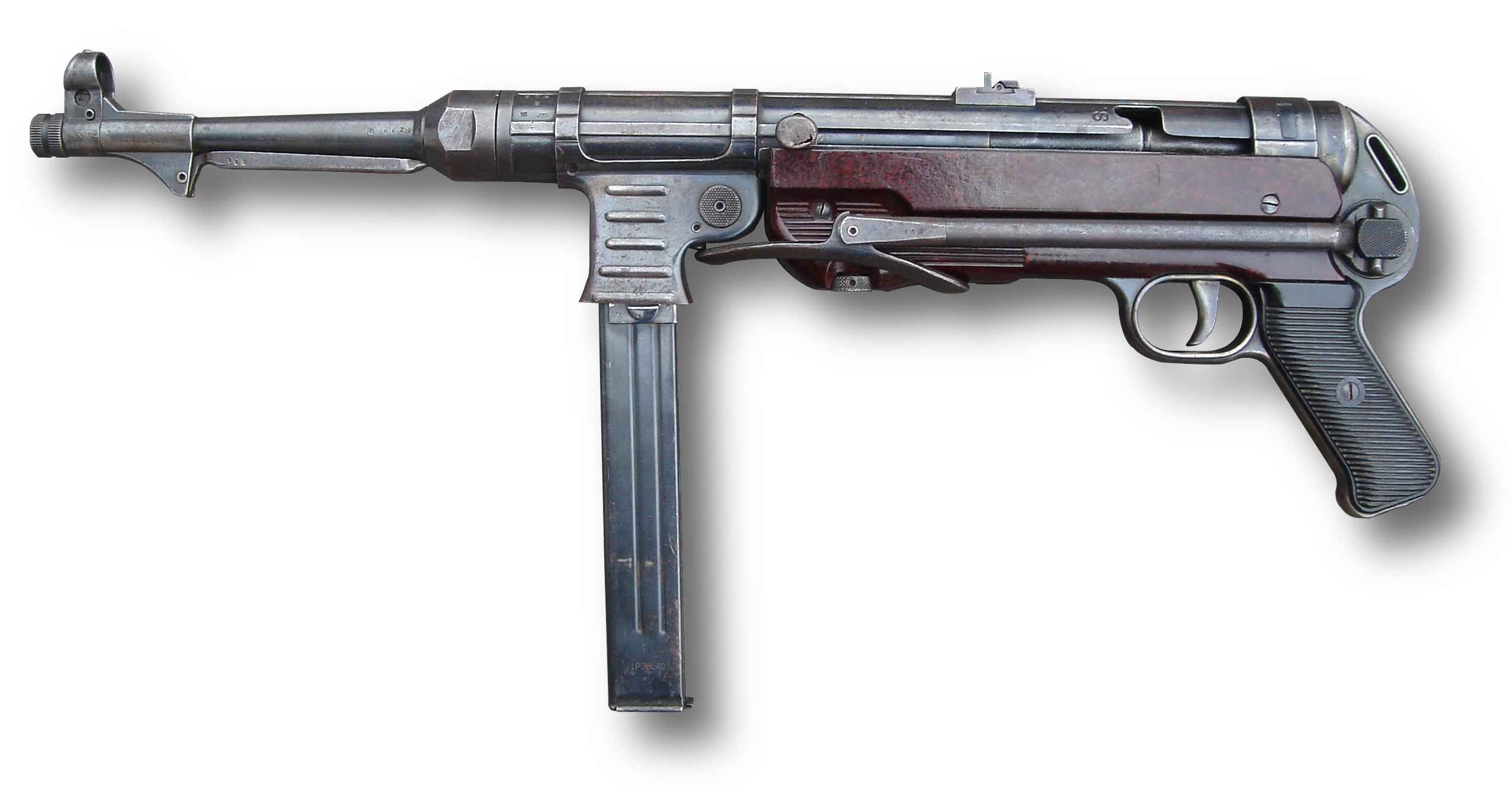 History of the MP 40 submachine gun, which became the symbol of the German Blitzkrieg