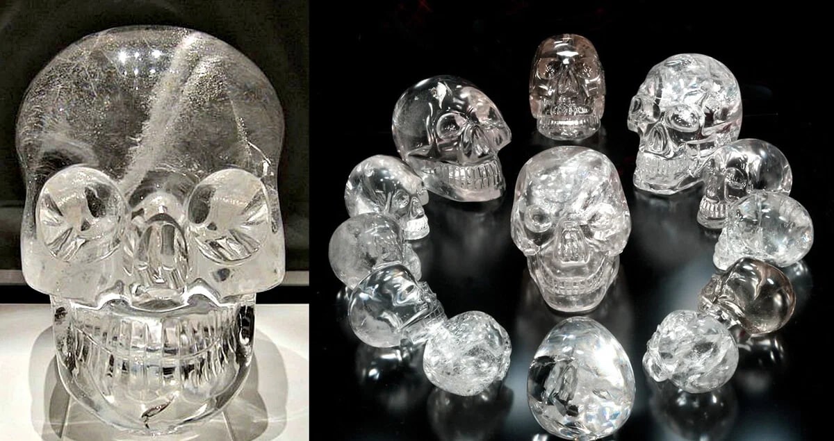 Crystal skulls. Who made them and why ?