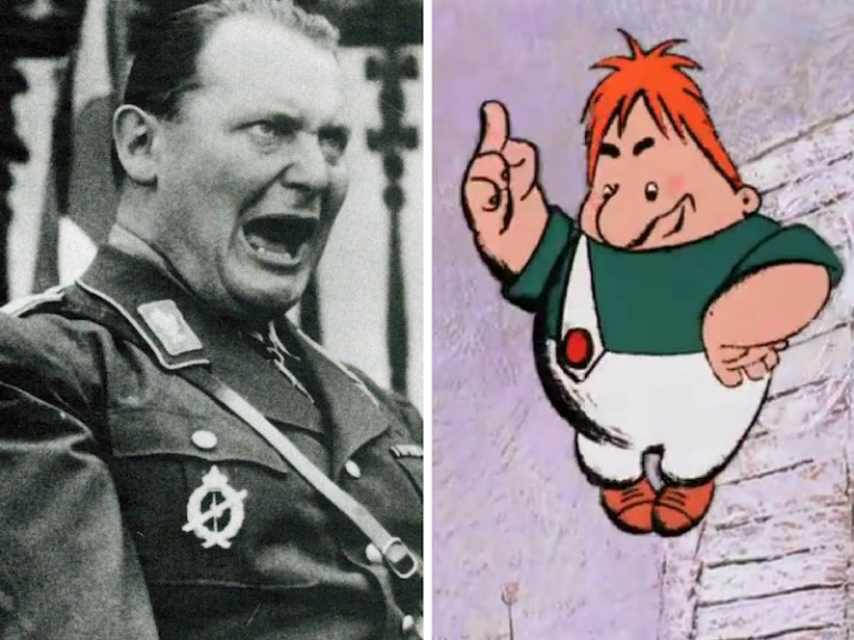 Was Carlson's prototype really the Nazi criminal Hermann Goering ?