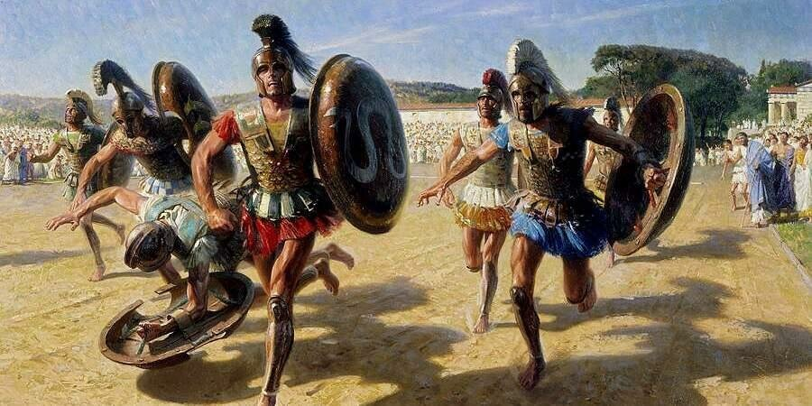 Why did the marathon messenger die before reaching Athens ?